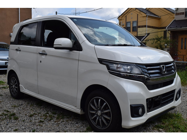 H.27(2015)年 ホンダ N-WGNカスタム G 検8/3 総額29.8万□ナビTV